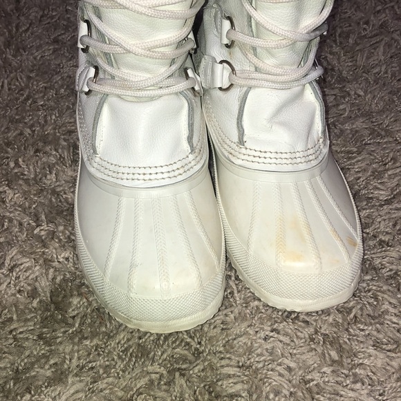Vintage White Sorel polaris boots size 7 snow boots winter boots snowboarding​​ - Picture 4 of 12